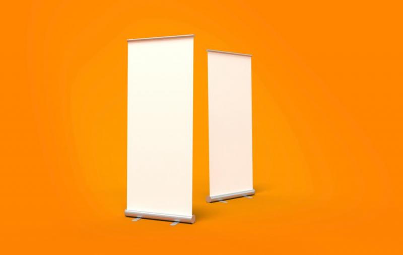Le kakemono publicitaire pour valoriser vos stands de salon
