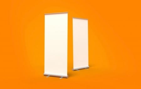 Le kakemono publicitaire pour valoriser vos stands de salon